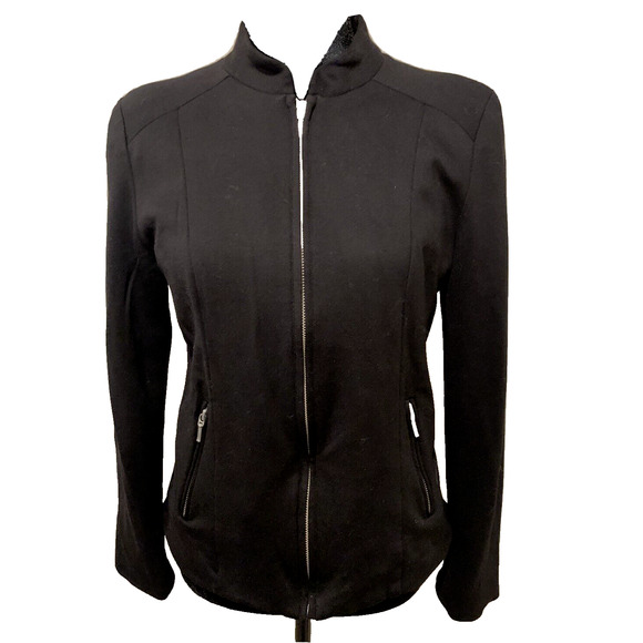 Christopher & Banks Blazer Womens S Small Business Workwear Classic Black Jacket - Picture 3 of 12